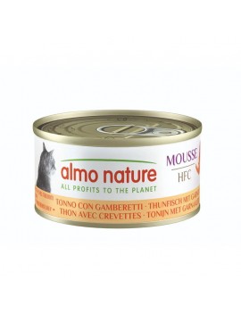 Almo Cat Hfc Mousse Tonno e Gamberetti 70g