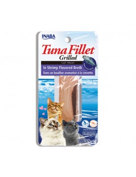 Inaba Tuna Fillet Brodo ai Gamberi 15g