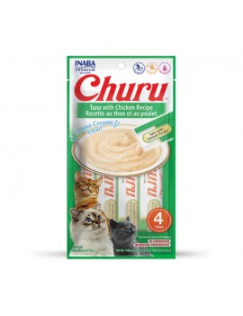 Inaba Cat Churu Tonno Con Pollo 56g