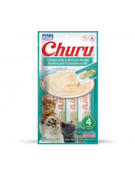 Inaba Cat Churu Pollo con Granchio 56g
