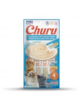 Inaba Cat Churu Tonno e Frutti di Mare 56g