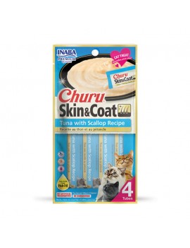 Inaba Cat Churu Skin&Coat Tonno e Capesante 56g