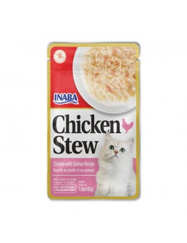 Inaba Cat Chicken Stew Stufato Pollo e Salmone 40g