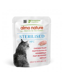 Almo Cat Hfc Sterilised Filetto di Pollo 50g
