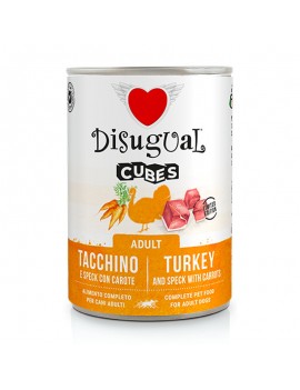 Disugual Dog Cubes Tacchino e Speck 400g
