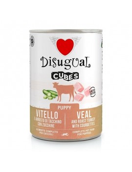 Disugual Dog Cubes Puppy Vitello e Arrosto di...