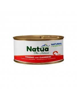 Natua Natural Cat in Broth Tonno e Gamberi 150g