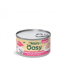 Oasy Natury Cat Broth Tonnetto con Salmone Rosa...