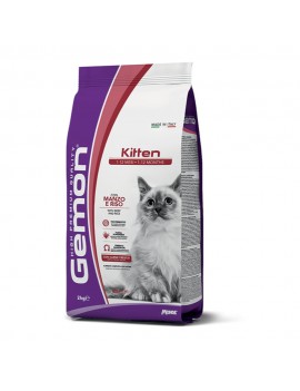 Gemon Cat Kitten Manzo e Riso 2Kg