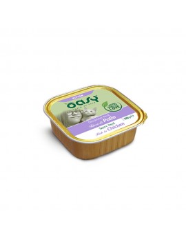 Oasy Cat Kitten Ricco di Pollo 100g