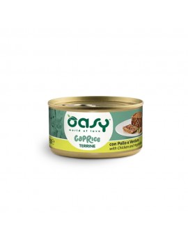 Oasy Caprice Cat Adult Terrina con Pollo e...