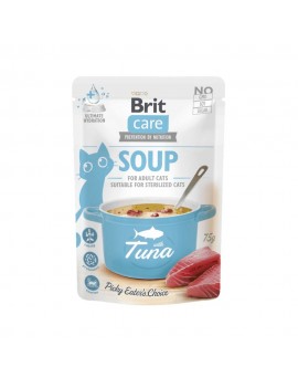 Brit Care Cat Soup Tonno 75g