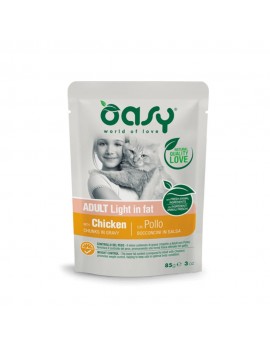 Oasy Cat Adult Light in Fat Bocconcini in Salsa...