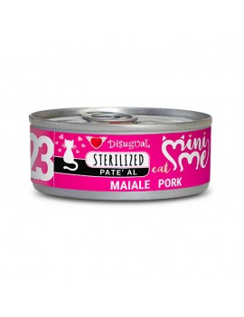 Disugual Cat Mini Me 23 Sterilized Maiale 85g