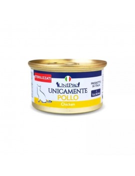 Unipro Cat Unicamente Sterilizzato Pollo 85g