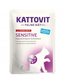 Kattovit Cat Sensitive Pollo e Anatra 85g