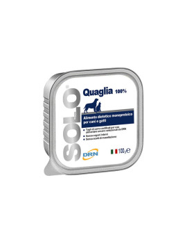 Drn Dog Cat Solo Quaglia 100g