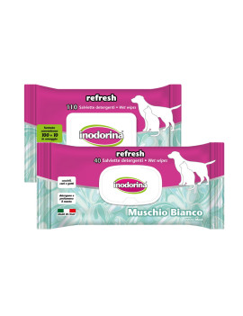 Inodorina Salviette Refresh Muschio 40pz