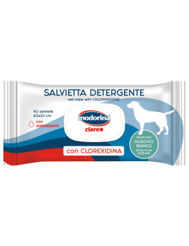 Inodorina Clorex Salvietta Muschio Bianco 40pz