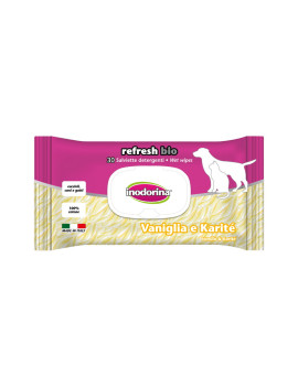 Inodorina Salviette Bio Vaniglia e Karitè 30pz