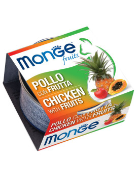 Monge Cat Fruits Pezzetti di Pollo con Frutta 80g