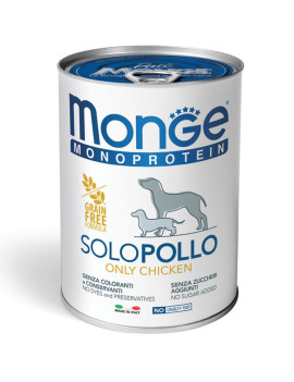 Monge Dog Monoprotein 100% Solo Pollo 400g