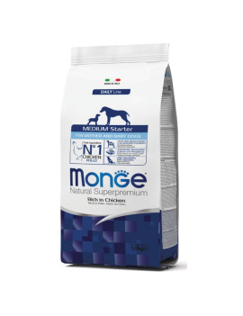 Monge Natural Superpremium Dog Medium Starter...