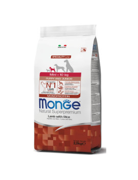 Monge Natural Superpremium Dog Mini Puppy...