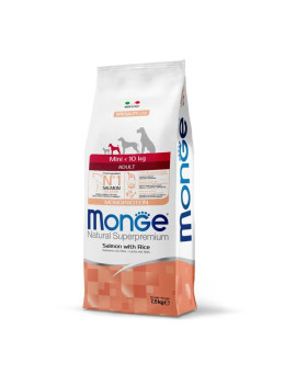 Monge Natural Superpremium Dog Adult Mini...