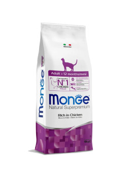Monge Natural Cat Superpremium Adult Ricco in...