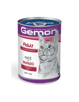 Gemon Cat Adult Paté con Manzo 400g