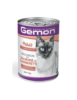 Gemon Cat Adult Bocconcini con Salmone e...