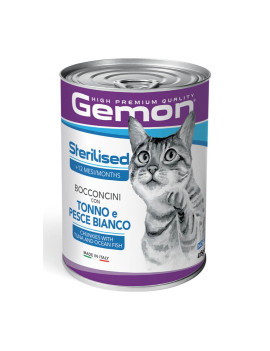 Gemon Cat Adult Bocconcini con Tonno e Pesce...