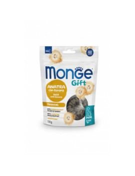 Monge Gift Dog Training Anatra con Banana Super...