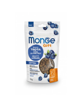Monge Cat Gift Kitten Ricco In Trota Fresca Con...