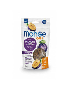 Monge Cat Gift Hairball Ricco In Salmone Fresco...