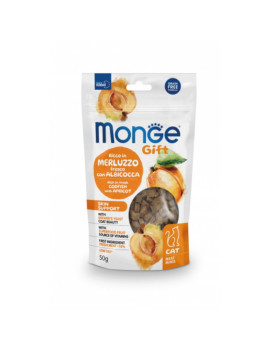 Monge Cat Gift Skin Support Ricco In Merluzzo...