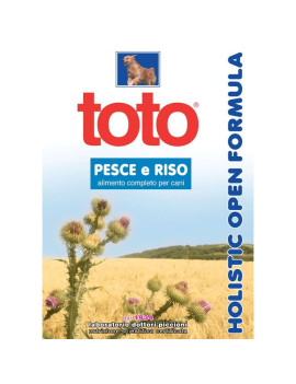 Toto Dog Holistic Open Formula Pesce e Riso 12Kg