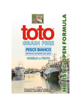 Toto Cat Holistic Open Formula Pesce Bianco...