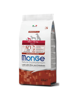 Monge Natural Superpremium Dog Adult Mini...