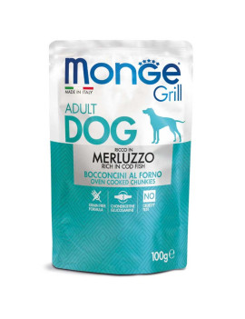 Monge Grill Dog Bocconcini Adult Ricco in...