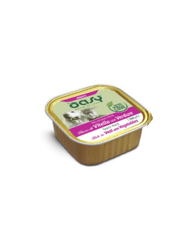 Oasy Dog Delizioso Paté Adult Ricco di Vitello...