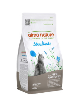 Almo Cat Holistic Sterilised Acciughe Fresche 400g