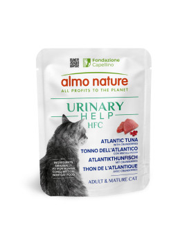 Almo Cat Hfc Urinary Help Tonno dell'Atlantico...