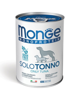Monge Dog Monoprotein 100% Solo Tonno 400g