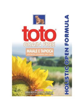 Toto Dog Holistic Open Formula Maiale e Tapioca...