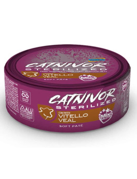 Drn Cat Catnivor Sterilized Vitello 80g