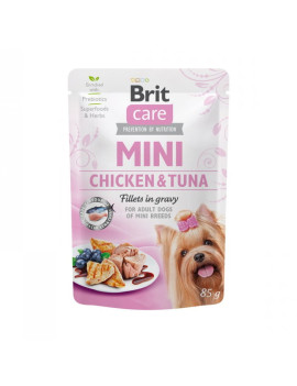 Brit Care Dog Mini Chicken and Tuna Fillets in...