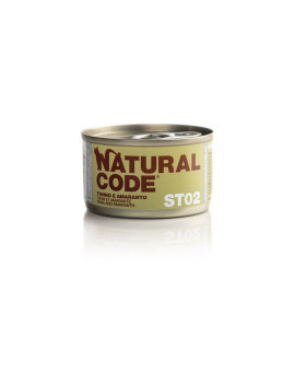 Natural Code Steril 02 Tonno e Amaranto 85g