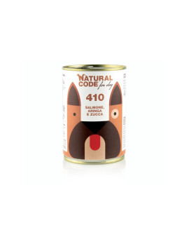 Natural Code for Dog 410 Salmone Aringa e Zucca...